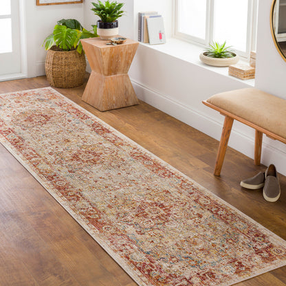 Aspendos APS-2308 10ft Runner Machine Woven Runner Rug