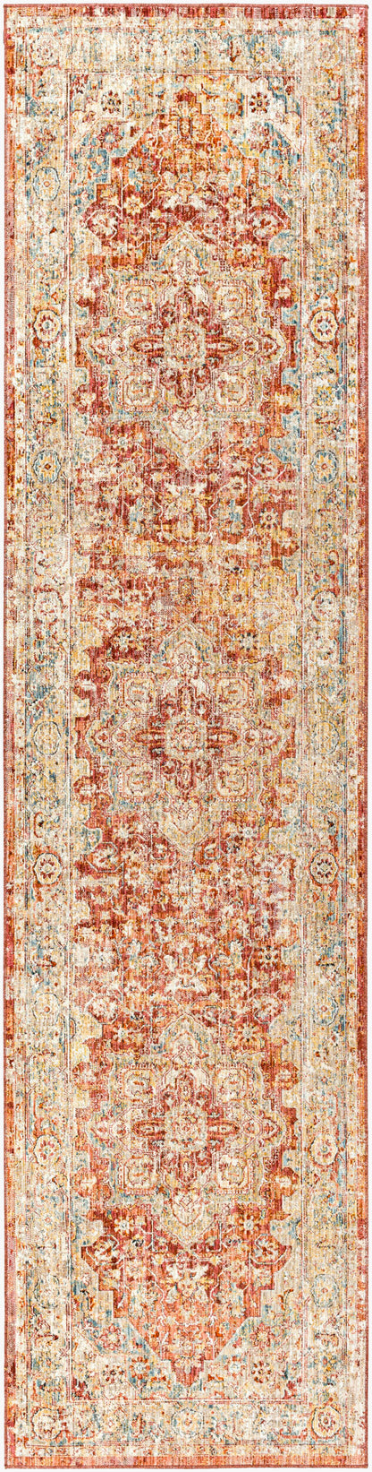 Aspendos APS-2309 7ft Runner Machine Woven Runner Rug