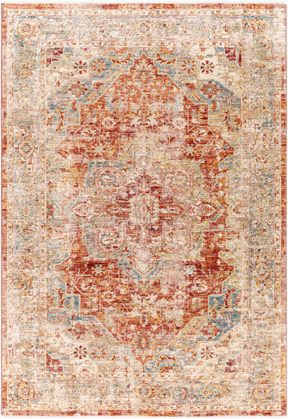 Aspendos APS-2309 3' x 4' Machine Woven Accent Rug