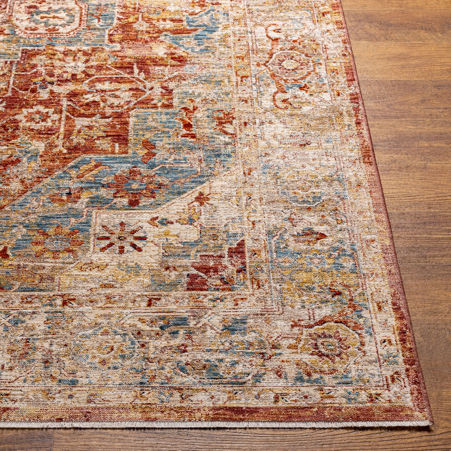 Aspendos APS-2309 3' x 4' Machine Woven Accent Rug