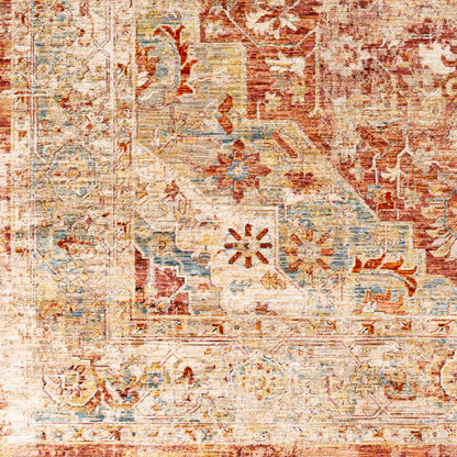 Aspendos APS-2309 3' x 4' Machine Woven Accent Rug