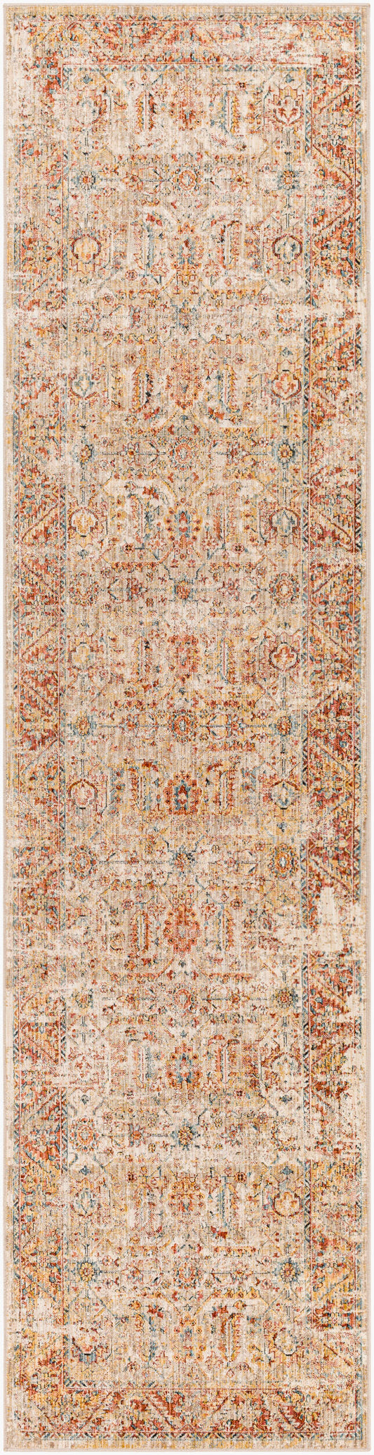 Aspendos APS-2311 10ft Runner Machine Woven Runner Rug
