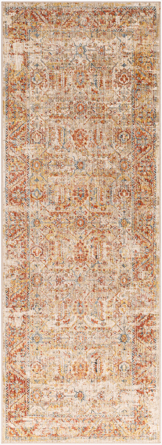 Aspendos APS-2311 7ft Runner Machine Woven Runner Rug