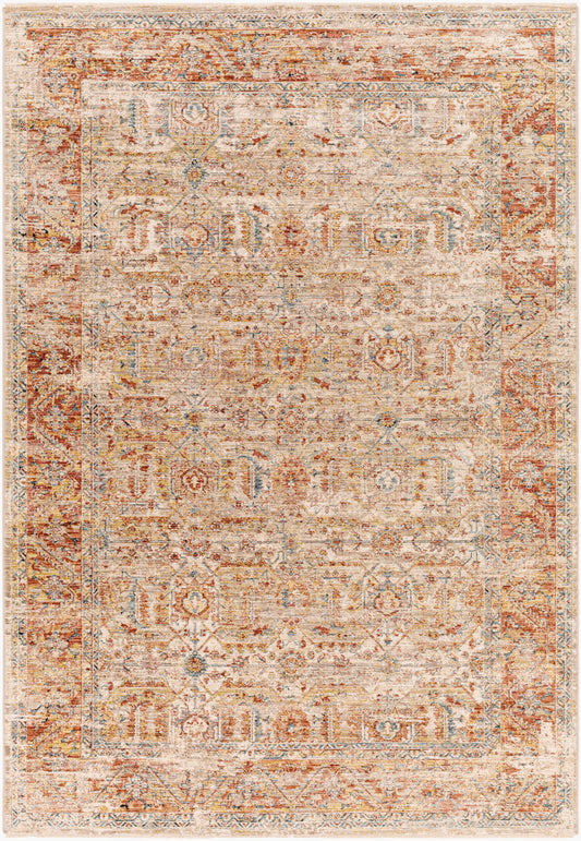 Aspendos APS-2311 3' x 4' Machine Woven Accent Rug