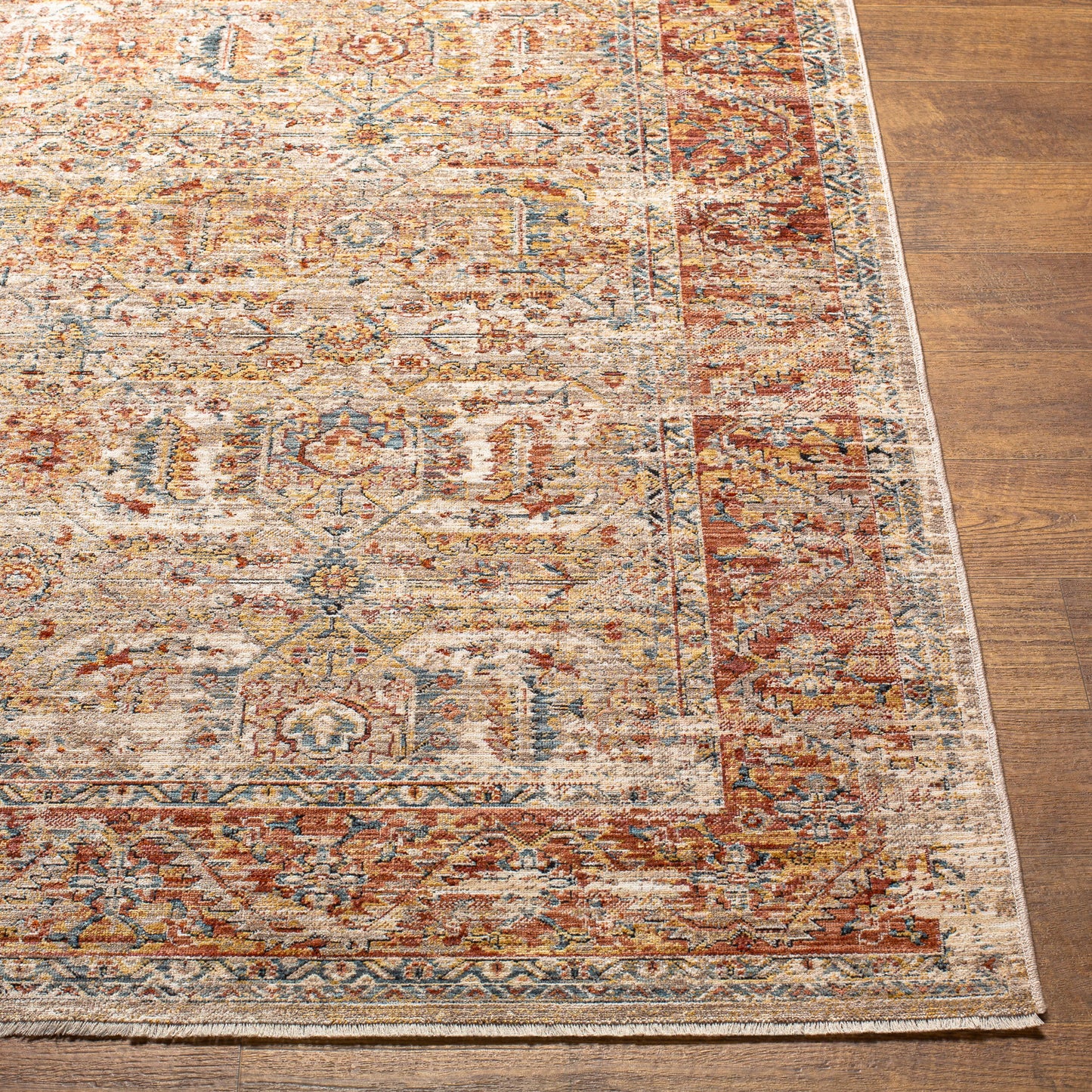 Aspendos APS-2311 3' x 4' Machine Woven Accent Rug