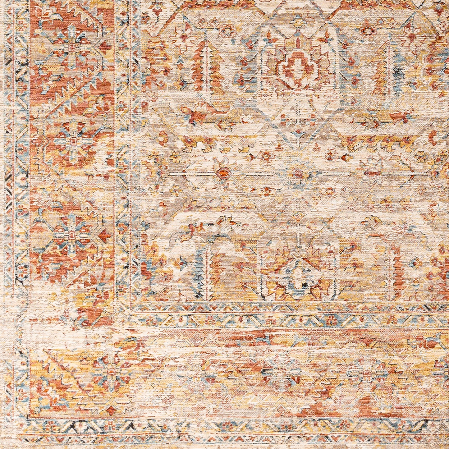 Aspendos APS-2311 3' x 4' Machine Woven Accent Rug