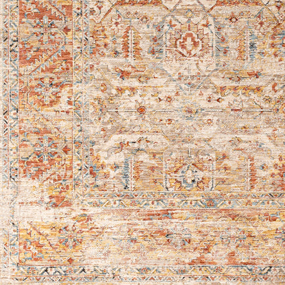 Aspendos APS-2311 3' x 4' Machine Woven Accent Rug