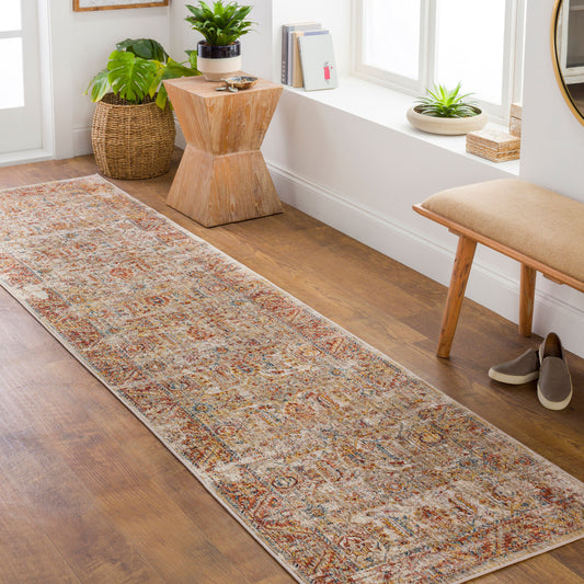 Aspendos APS-2311 10ft Runner Machine Woven Runner Rug
