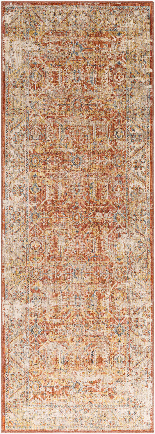 Aspendos APS-2312 7ft Runner Machine Woven Runner Rug