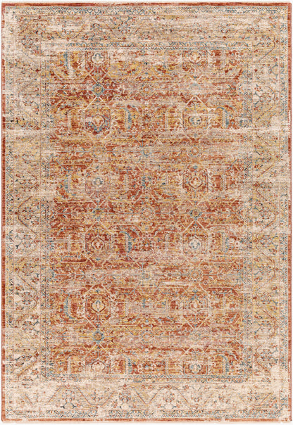 Aspendos APS-2312 2' x 3' Machine Woven Accent Rug