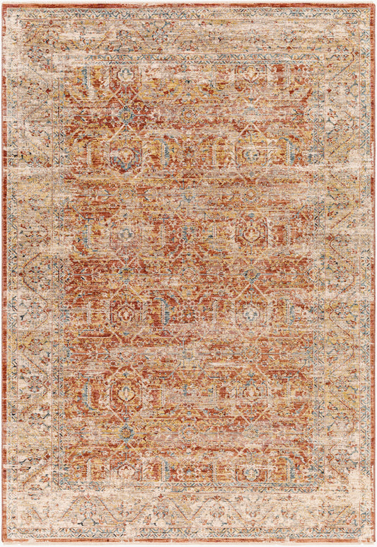 Aspendos APS-2312 2' x 3' Machine Woven Accent Rug