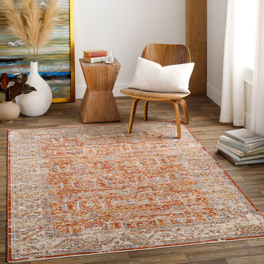 Aspendos APS-2312 2' x 3' Machine Woven Accent Rug
