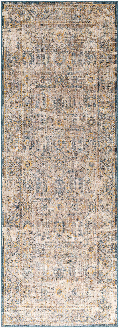 Aspendos APS-2313 7ft Runner Machine Woven Runner Rug