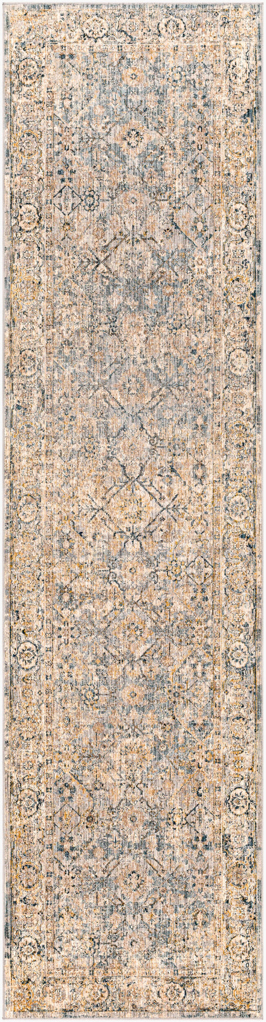 Aspendos APS-2315 10ft Runner Machine Woven Runner Rug