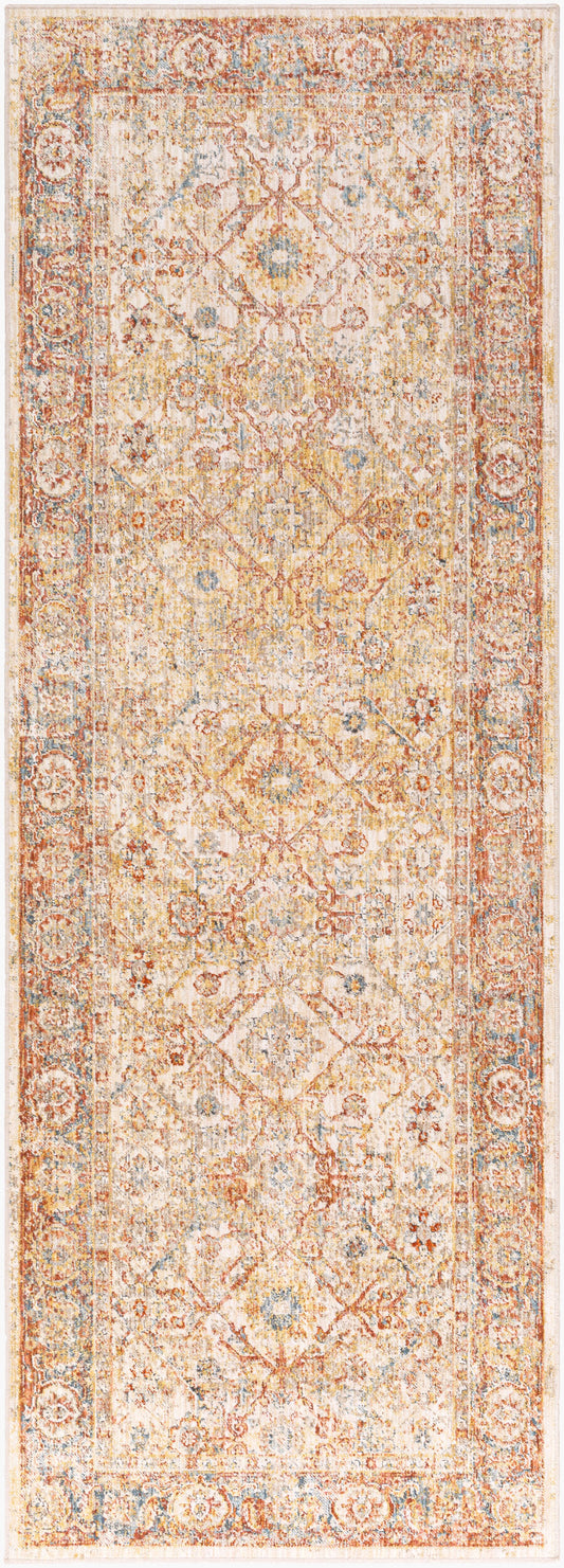 Aspendos APS-2317 7ft Runner Machine Woven Runner Rug