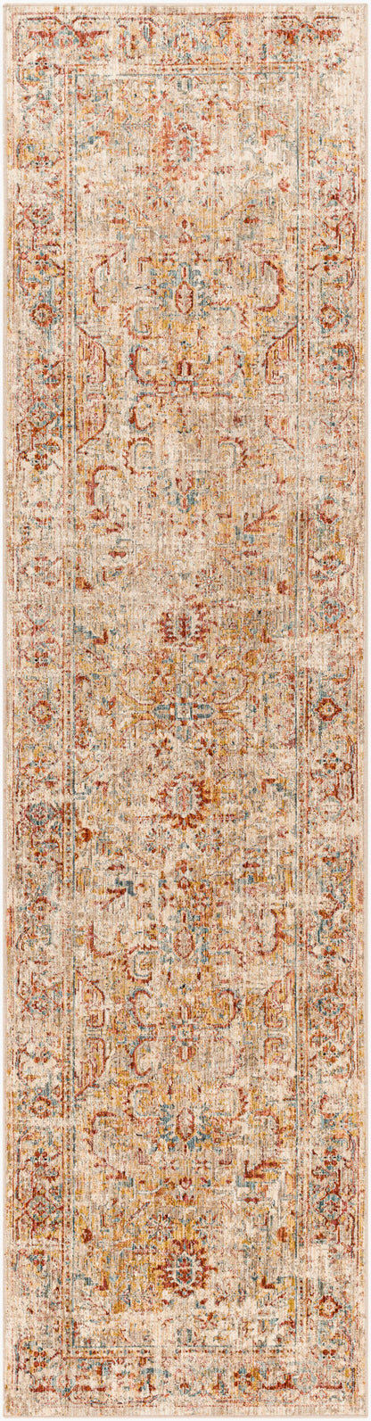 Aspendos APS-2318 10ft Runner Machine Woven Runner Rug