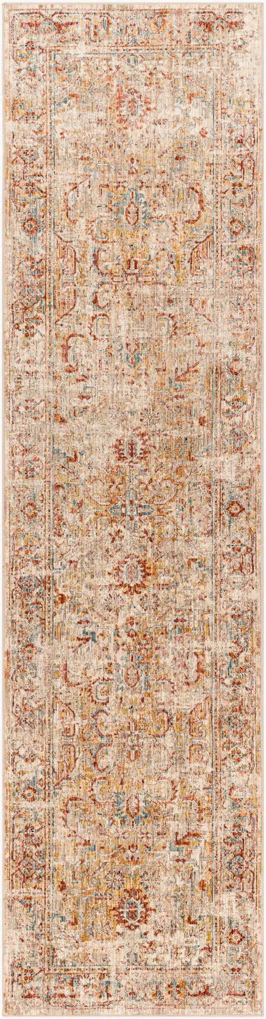 Aspendos APS-2318 10ft Runner Machine Woven Runner Rug