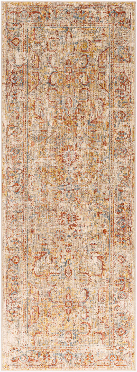 Aspendos APS-2318 7ft Runner Machine Woven Runner Rug