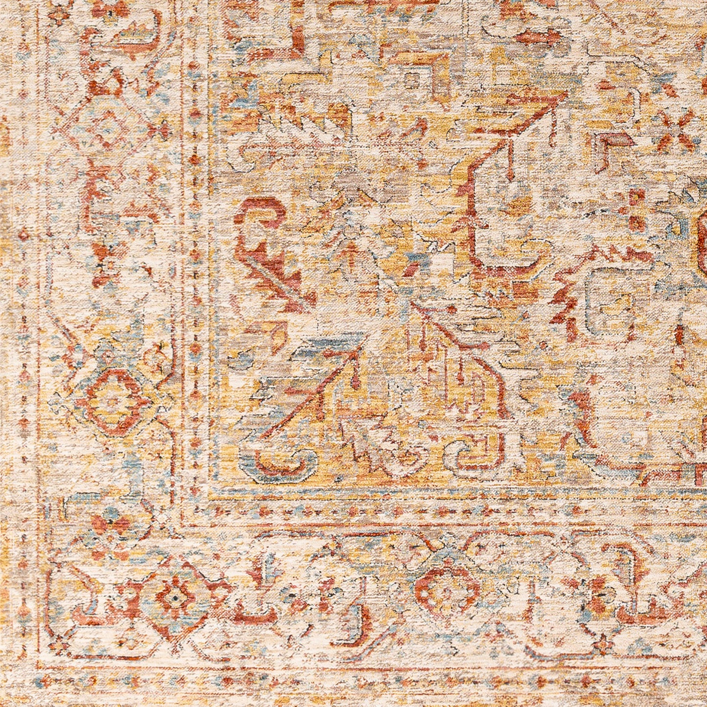 Aspendos APS-2318 10ft Runner Machine Woven Runner Rug