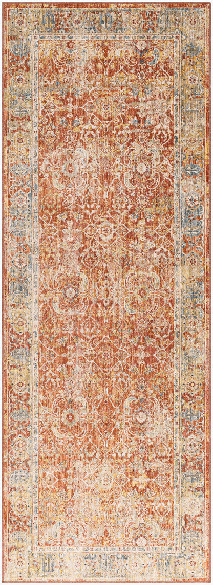 Aspendos APS-2319 7ft Runner Machine Woven Runner Rug
