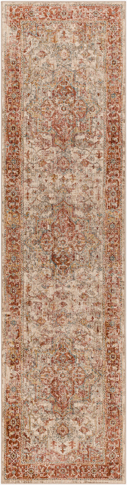 Aspendos APS-2320 10ft Runner Machine Woven Runner Rug