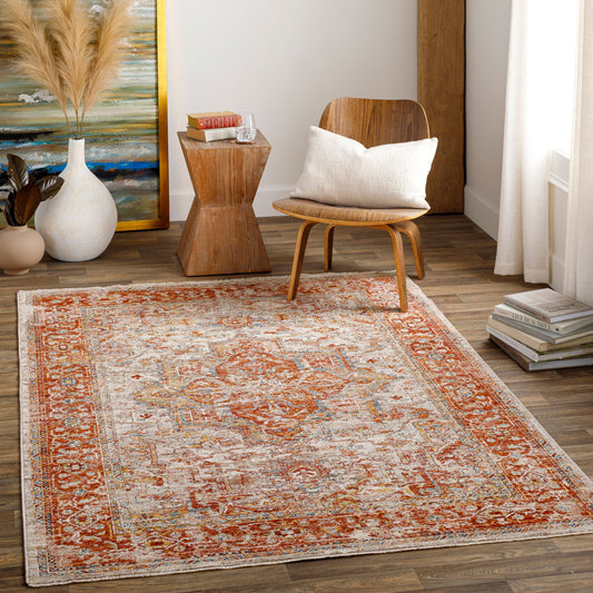 Aspendos APS-2320 2' x 3' Machine Woven Accent Rug
