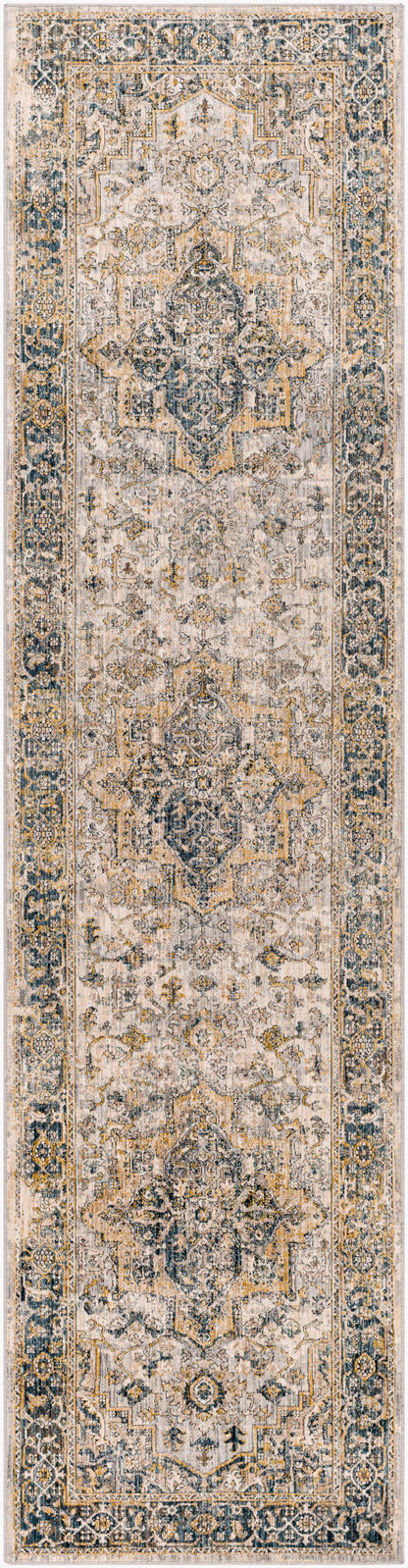 Aspendos APS-2321 10ft Runner Machine Woven Runner Rug