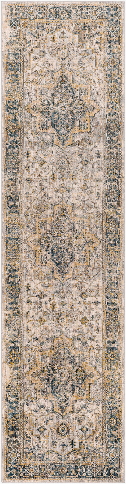 Aspendos APS-2321 10ft Runner Machine Woven Runner Rug