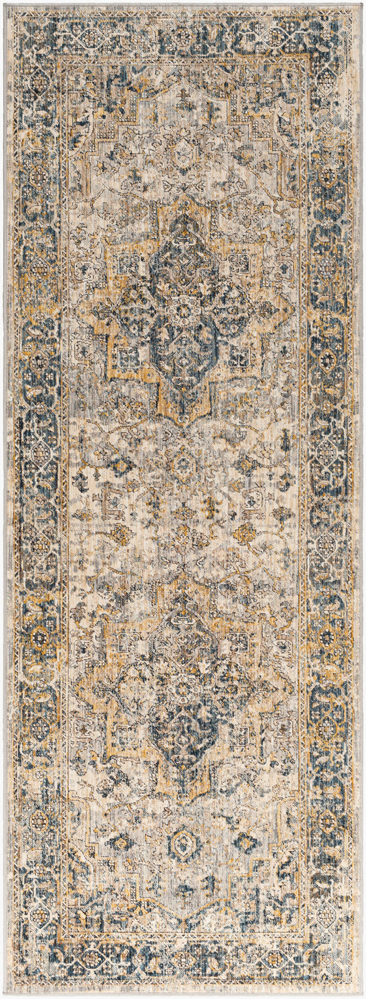 Aspendos APS-2321 7ft Runner Machine Woven Runner Rug