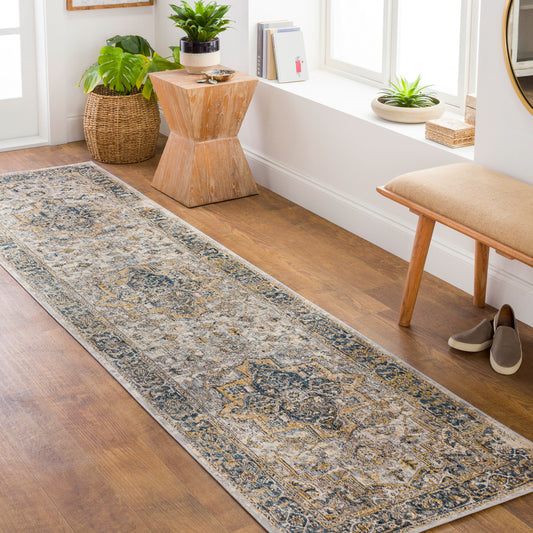 Aspendos APS-2321 7ft Runner Machine Woven Runner Rug