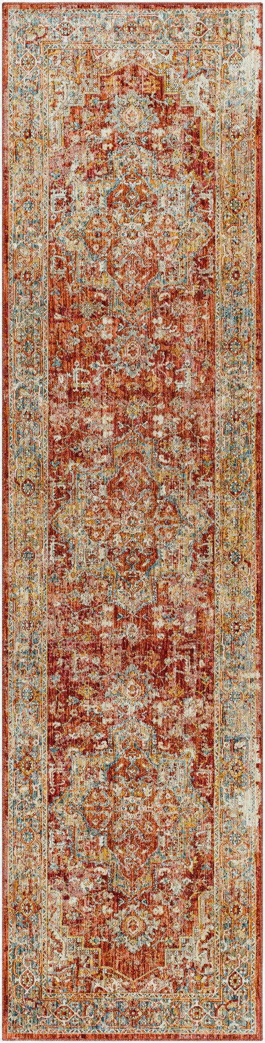 Aspendos APS-2322 10ft Runner Machine Woven Runner Rug