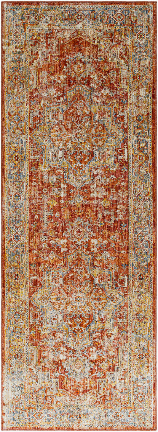 Aspendos APS-2322 7ft Runner Machine Woven Runner Rug