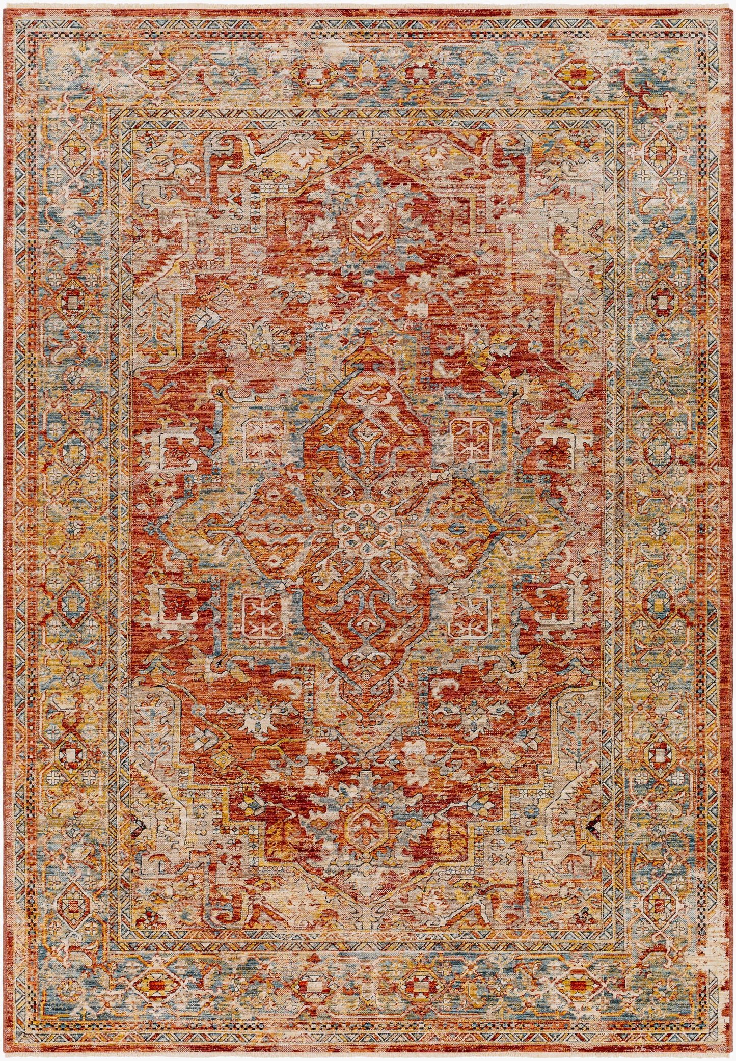 Aspendos APS-2322 10' x 14' Machine Woven Area Rug