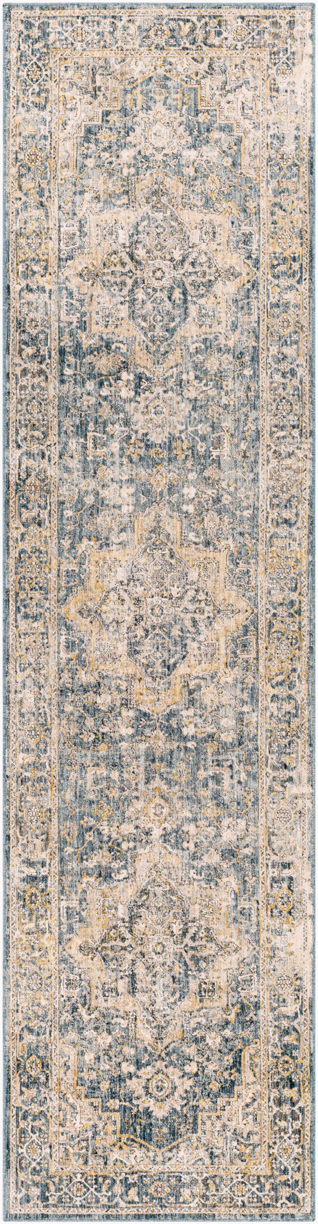 Aspendos APS-2323 10ft Runner Machine Woven Runner Rug