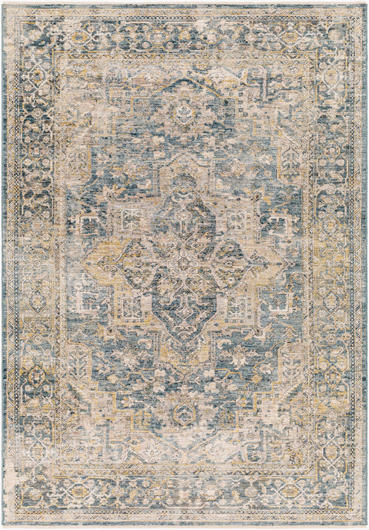 Alfombra tejida a máquina Aspendos APS-2323 de 3,6 x 4,5 m