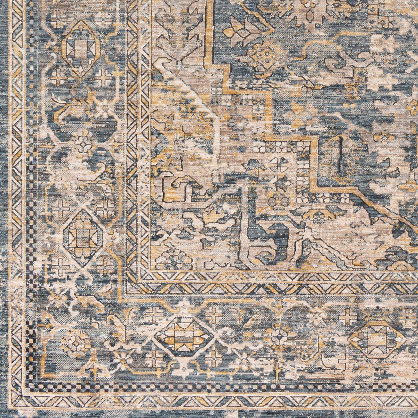 Aspendos APS-2323 10ft Runner Machine Woven Runner Rug