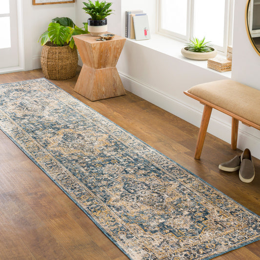 Aspendos APS-2323 10ft Runner Machine Woven Runner Rug