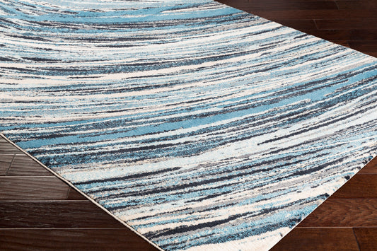 Alfombra tejida a máquina Apricity APY-1018 de 1,52 m x 2,13 m