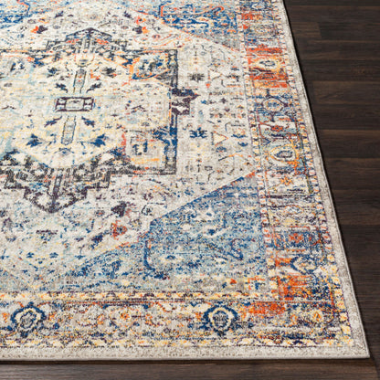 Alfombra decorativa tejida a máquina Ararat ARA-2301 de 2' x 3'