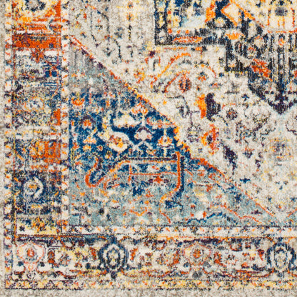 Alfombra decorativa tejida a máquina Ararat ARA-2301 de 2' x 3'
