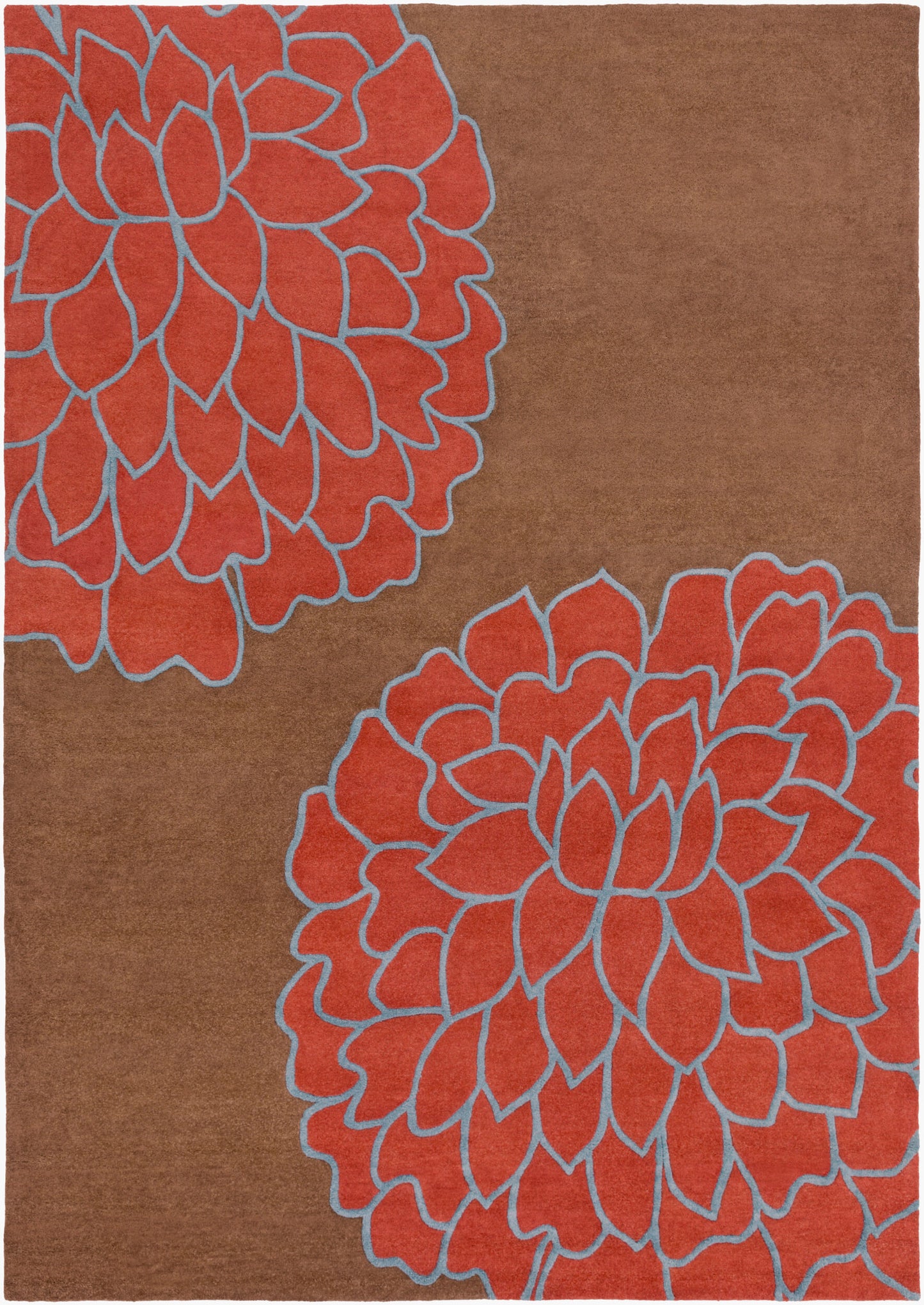 Alfombra de lana hecha a mano Artist Studio ART-206 de 2,7 x 3,6 m
