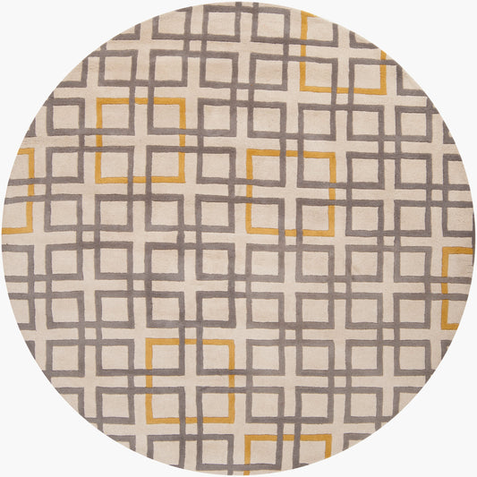 Artist Studio ART-231 8ft Round Handmade Wool Area Rug