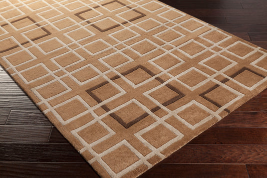 Alfombra de lana hecha a mano Artist Studio ART-236 de 2,7 x 3,6 m