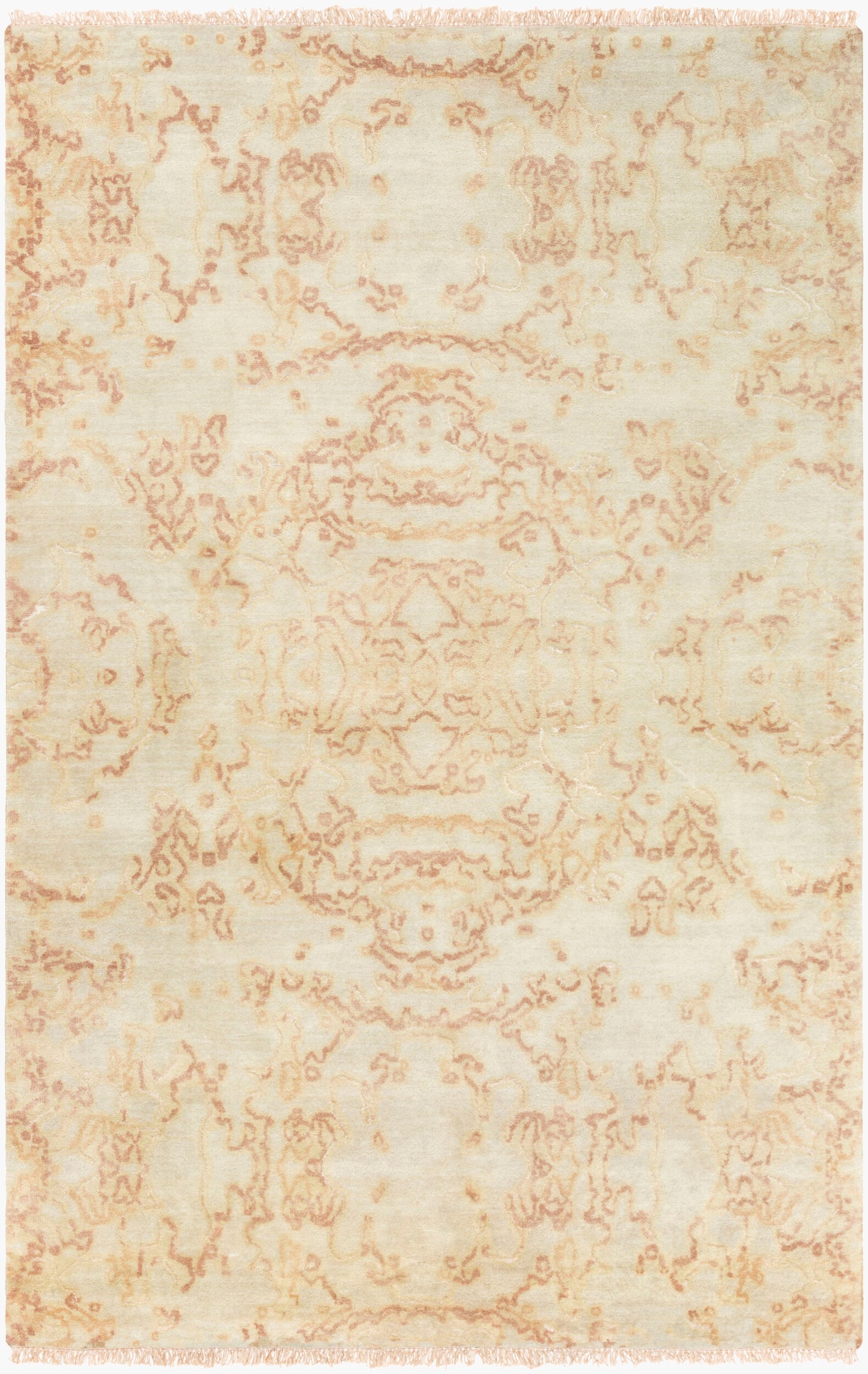 Alfombra de lana hecha a mano Atmospheric ASC-1000 de 1,83 m x 2,74 m