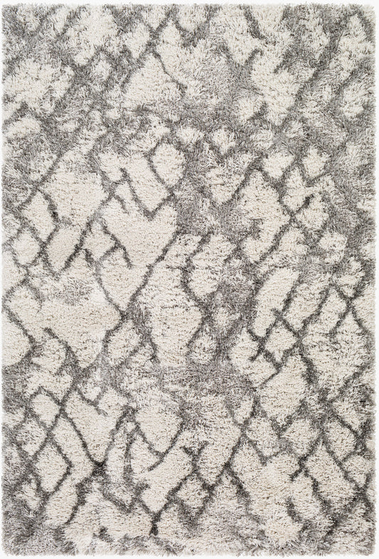 Alfombra decorativa tejida a máquina Alta Shag ASG-2300 de 2' x 3'