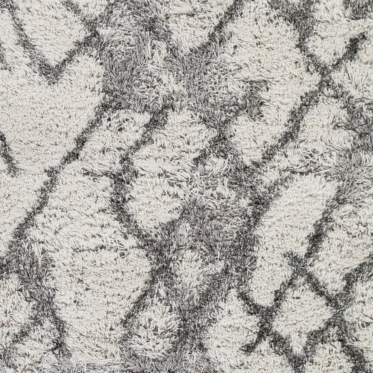Alfombra decorativa tejida a máquina Alta Shag ASG-2300 de 2' x 3'