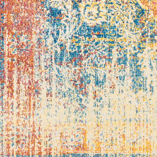 Alfombra decorativa tejida a máquina Aura Silk ASK-2304 de 2' x 3'