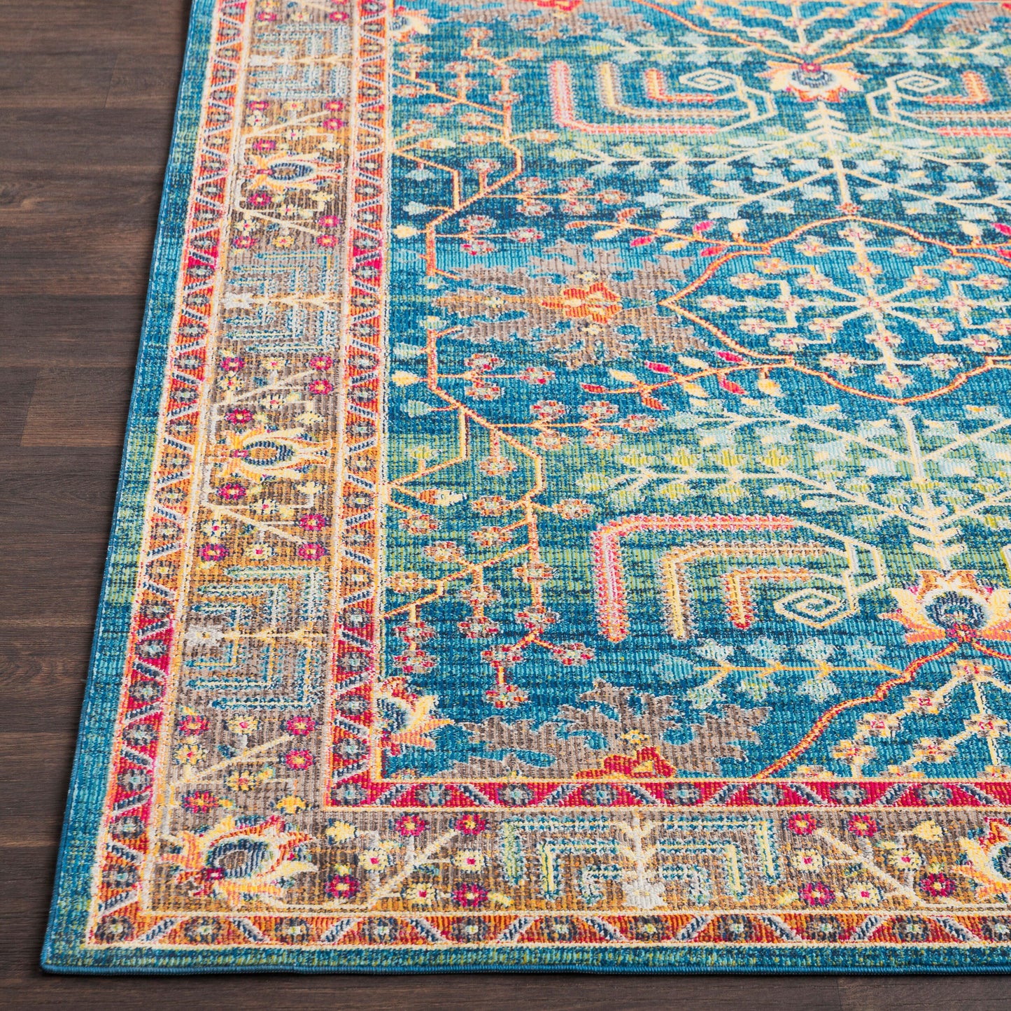 Alfombra tejida a máquina Aura Silk ASK-2310 de 1,52 m x 2,13 m