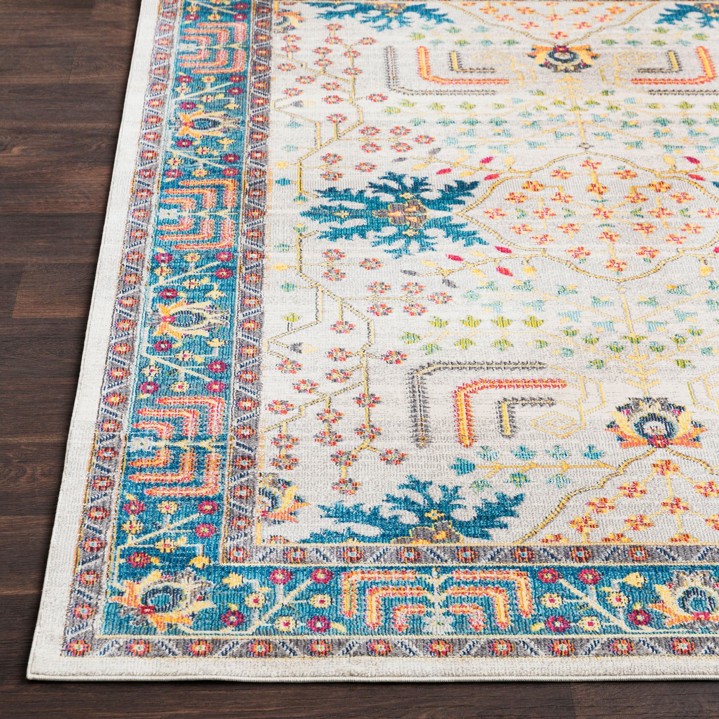 Alfombra tejida a máquina Aura Silk ASK-2311 de 1,52 m x 2,13 m