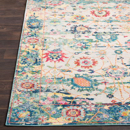 Alfombra tejida a máquina Aura Silk ASK-2318 de 1,52 m x 2,13 m